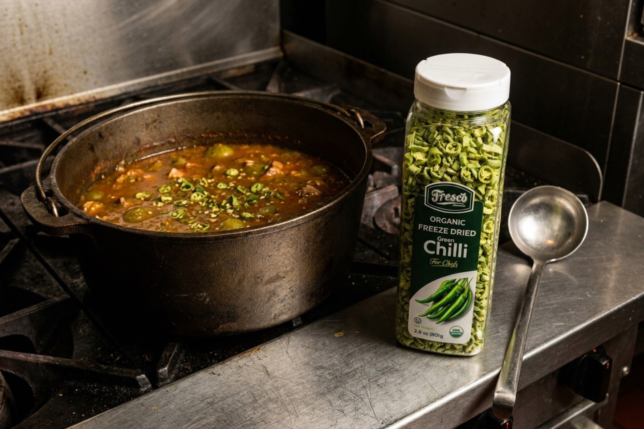 Organic Green Chili - Professional